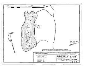 Contour map for RICHMOND LAKE, British Columbia