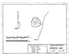 Contour map for WHONNOCK LAKE, British Columbia