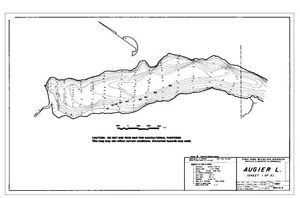 Contour map for Pinkut Creek, British Columbia