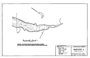 Contour map for Pinkut Creek, British Columbia