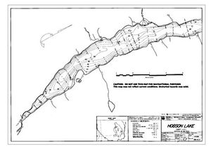 Contour map for Clearwater River, British Columbia