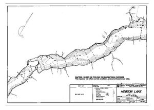 Contour map for Clearwater River, British Columbia