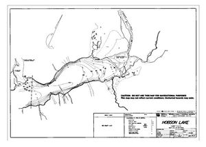 Contour map for Clearwater River, British Columbia