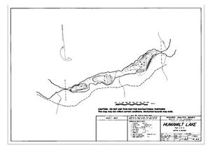 Contour map for HUMAMILT LAKE, British Columbia