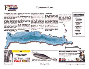 Shaded Contour map for TCHESINKUT LAKE, British Columbia