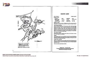 Contour map for Madawaska River, Ontario