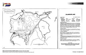 Calabogie Lake Depth Chart