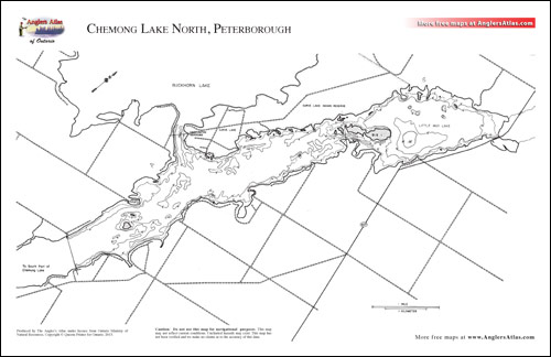 Chemong Lake Depth Chart