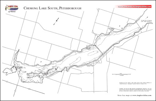 Chemong Lake Depth Chart