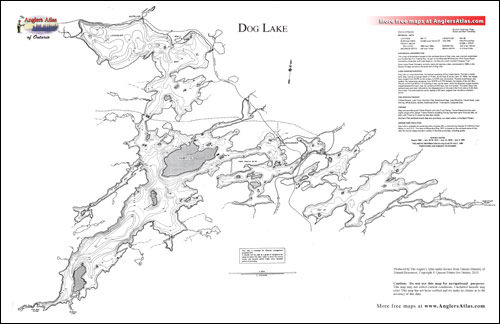 Dog Lake Ontario Depth Chart