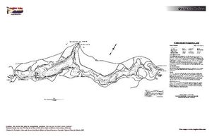 Contour map for Kashagawigamog Lake, Ontario