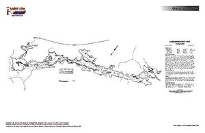 Contour map for Kashwakamak Lake, Ontario