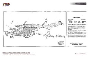 Contour map for McKay Lake, Ontario
