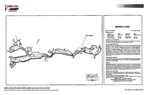 Contour map for Kopka River, Ontario