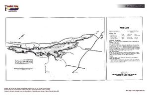 Contour map for Pike Lake, Ontario