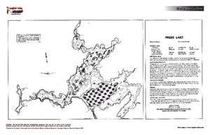 Contour map for English River, Ontario