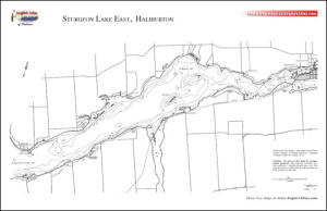 sturgeon lake ontario fishing map Sturgeon Lake Free Maps Angler S Atlas sturgeon lake ontario fishing map