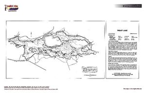 Contour map for Mattawa River, Ontario