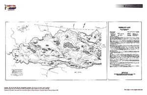 Contour map for Vermillion Lake, Ontario