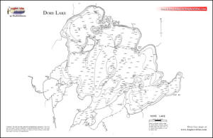 lake dore saskatchewan contour map maps mb