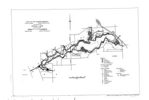 Contour map for Lake Michigan, Illinois