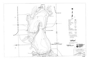 Contour map for Mississippi River, Arkansas