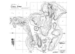 Contour map for Mississippi River, Arkansas