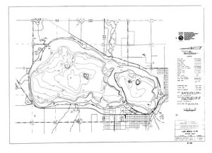 Contour map for Mississippi River, Arkansas