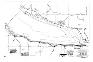 Contour map for Mississippi River, Arkansas
