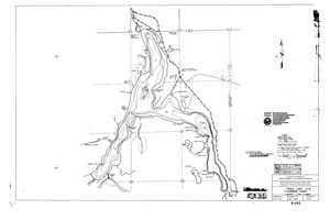 Contour map for Mississippi River, Arkansas