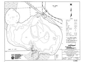 Contour map for Mississippi River, Arkansas