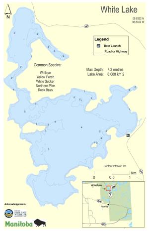 Lake Manitoba Depth Chart