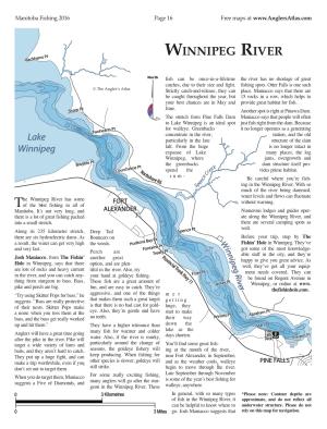 Lac Du Bonnet Fishing Map Lac Du Bonnet, Manitoba | Angler's Atlas