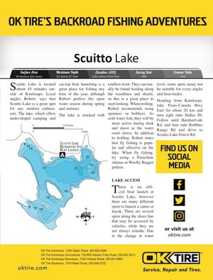 Shaded Contour map for SCUITTO LAKE, British Columbia