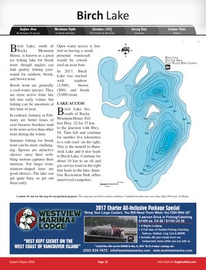 Shaded Contour map for BIRCH LAKE, Alberta