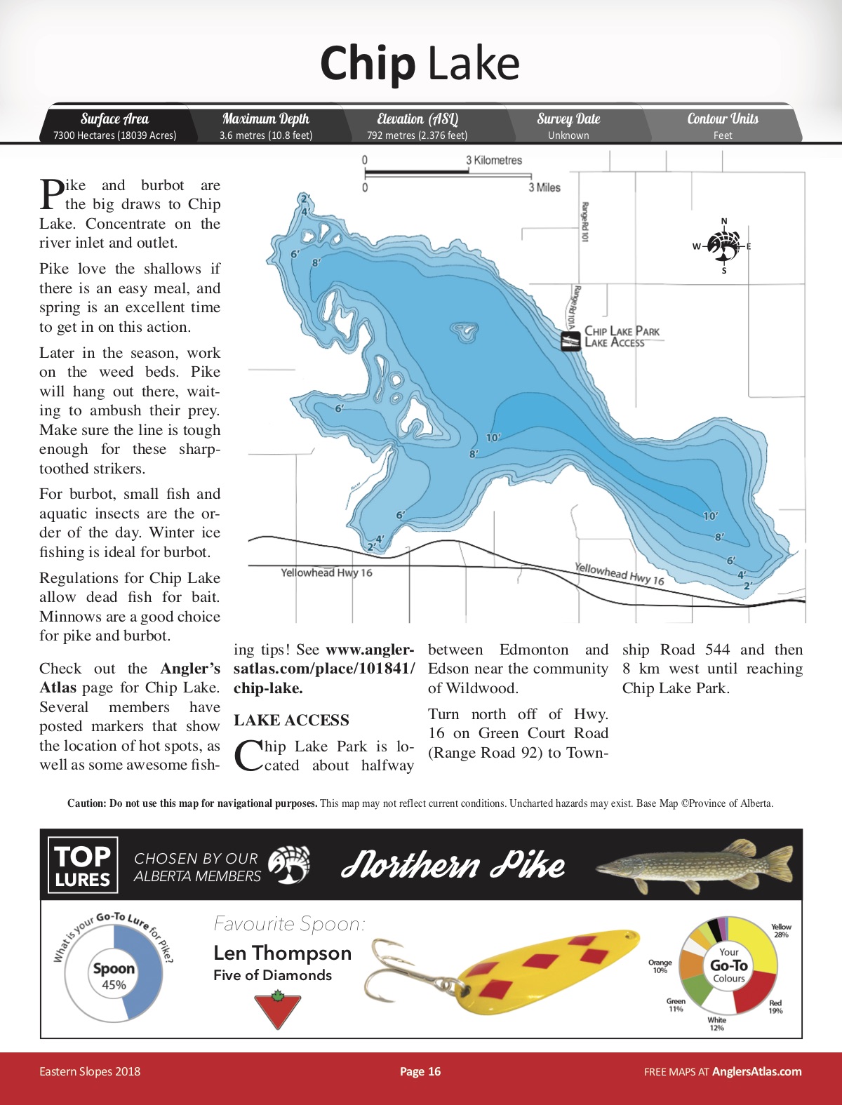 Wildwood Lake Depth Chart