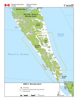 Management Area map for ENGLEFIELD BAY, British Columbia