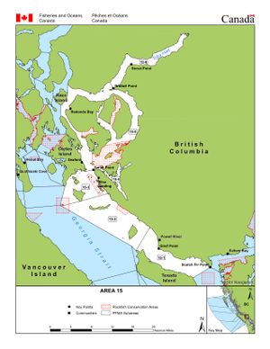 Management Area map for Deighton Creek, British Columbia