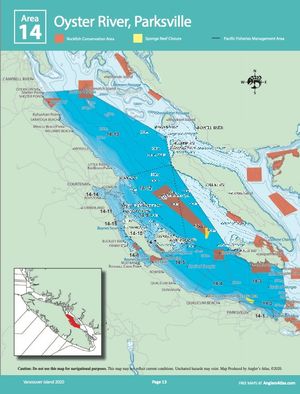 Management Area map for Craig Creek, British Columbia