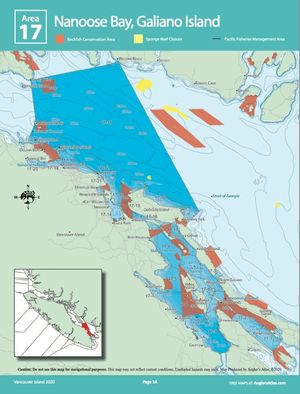 Management Area map for Chase River, British Columbia