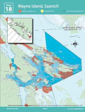 Management Area map for Cowichan River, British Columbia