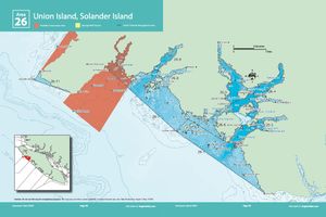Management Area map for Kyuquot Sound, British Columbia