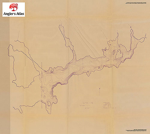 Dogtooth Lake Depth Chart