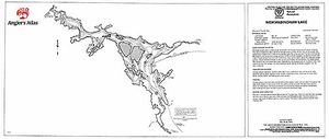 Contour map for Weikwabinonaw Lake, Ontario
