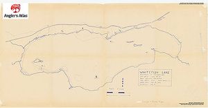 Contour map for Whitefish Lake, Ontario