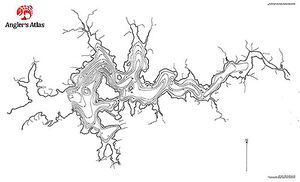 Contour map for Dog River, Ontario