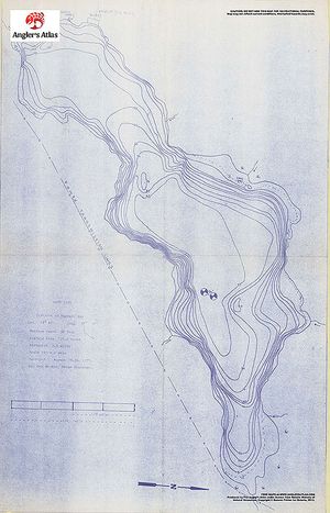Contour map for Hare Lake, Ontario