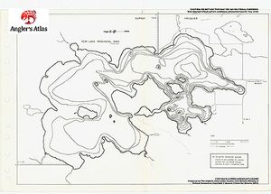 Contour map for Remi Lake, Ontario