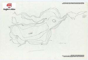 Contour map for Rush River, Ontario