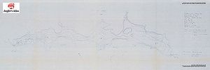 Contour map for Stony Lake, Ontario